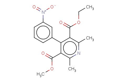 2,6-DIMETHYL-4-(3-NITRO-PHENYL)-PYRIDINE-3,5-DICARBOXYLIC ACID 3-ETHYL ESTER 5-METHYL ESTER